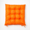Възглавница за стол, оранжева